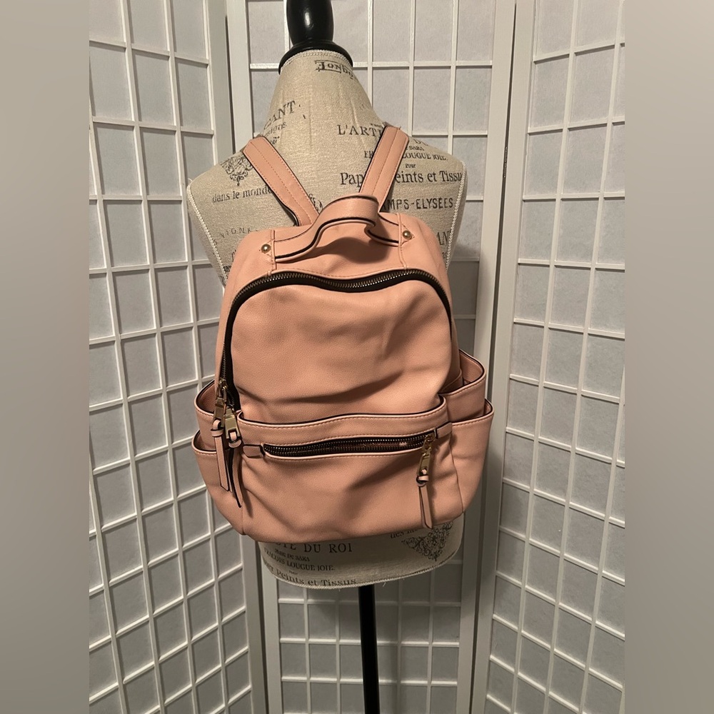 Stylish Pink Backpack
